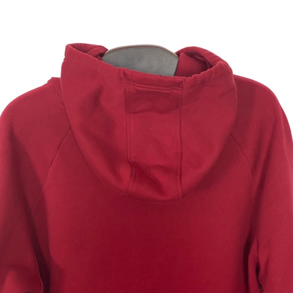 Burgundy UNDER ARMOUR Pullover Hoodie With Front Pouch - Men’s XXL / 2XL - Picture 6 of 12